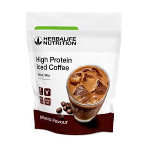 High Protein Iced Coffee, proteiny, smak Mocha 308 g