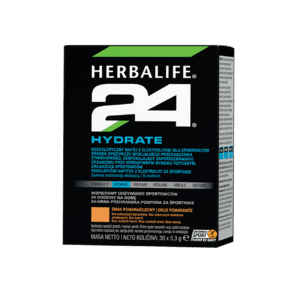 H24 Hydrate, smak pomarańczowy, 20 saszetek