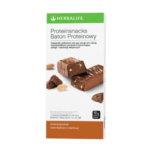Baton proteinowy, czekoladowo-orzechowy, 14 szt.