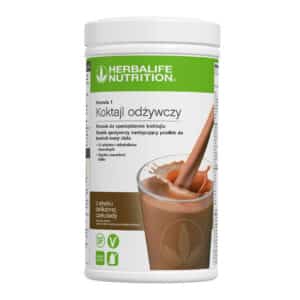 F1 Koktajl odżywczy o smaku delikatnej czekolady 550 g